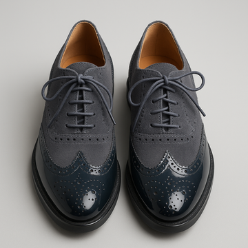 NAVY BROGUE