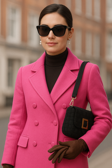PINK EURO COAT
