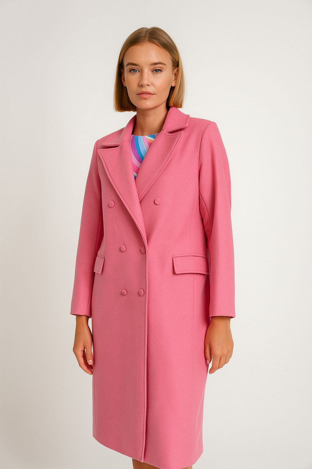 PINK EURO COAT