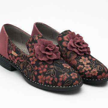 FLORAL LOAFERS