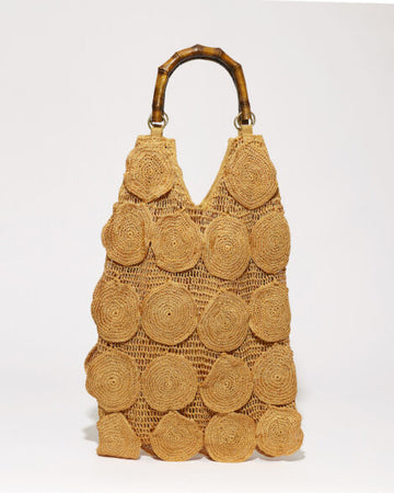 The Hold-handmade-ethical-crochet-circles-bamboo-handbag 2